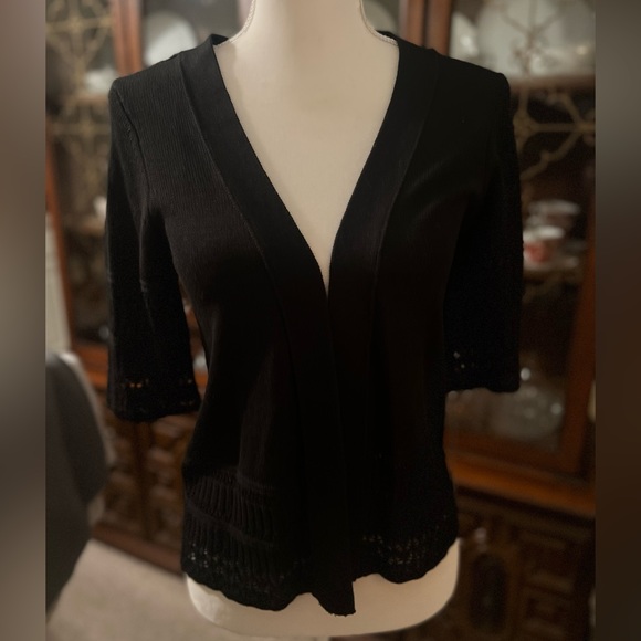 Liz Claiborne Sweaters - Liz Claiborne Lacy Sweater Black
